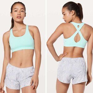 Lululemon Time To Sweat Sports Bra Aquamarine 3188